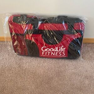 Goodlife Red and Black Fitness Bag